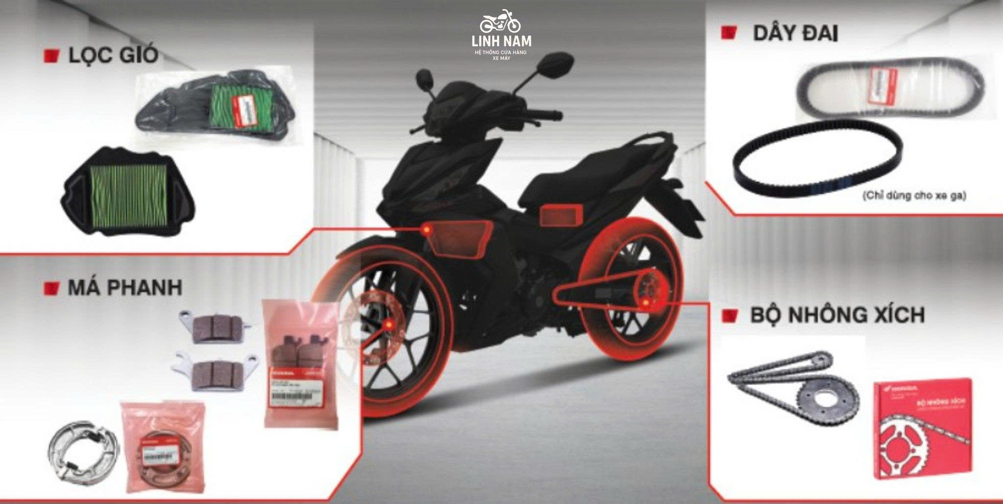 💥 PHỤ TÙNG CHÍNH HÃNG: CHUẨN CHI TIẾT - VỮNG HÀNH TRÌNH