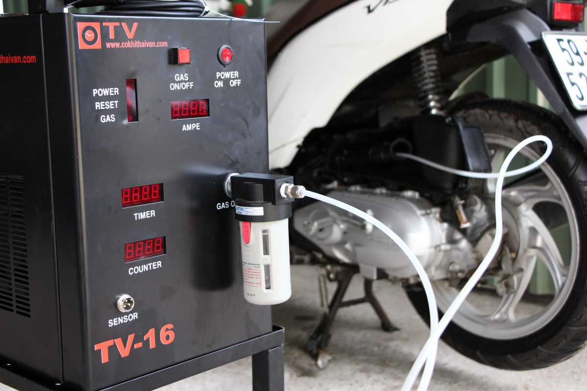 Vệ sinh buồng đốt